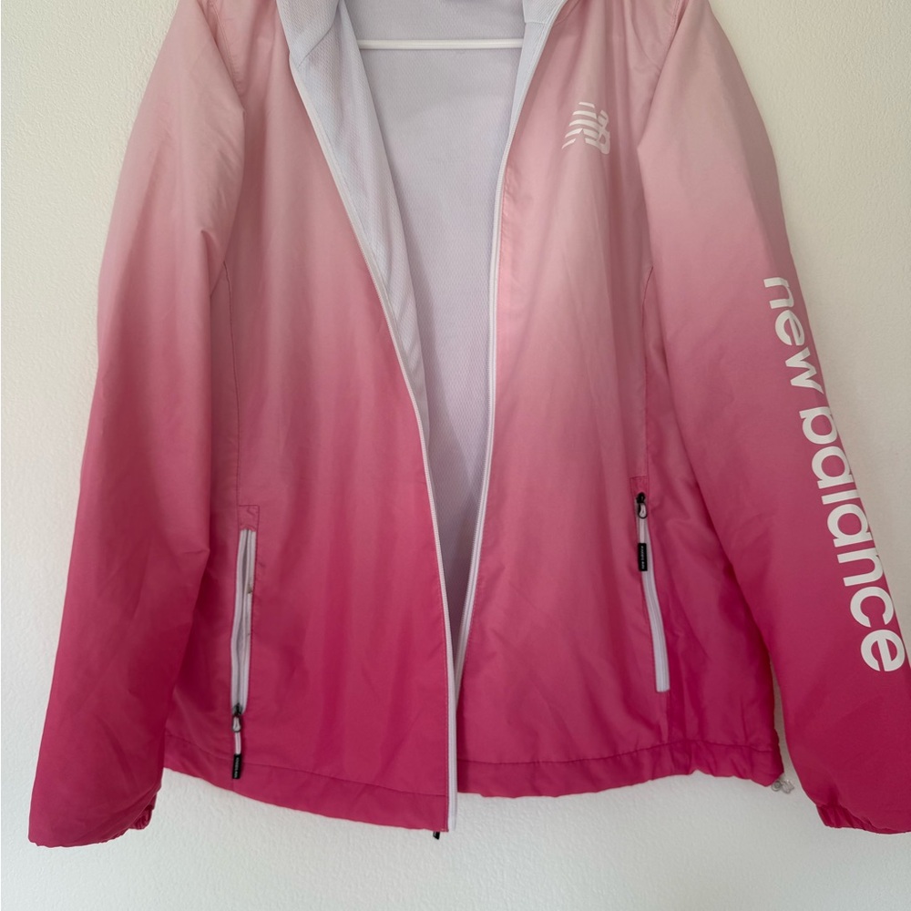 New Balance Light Pink Athletic Jacket - Picture 2 of 4